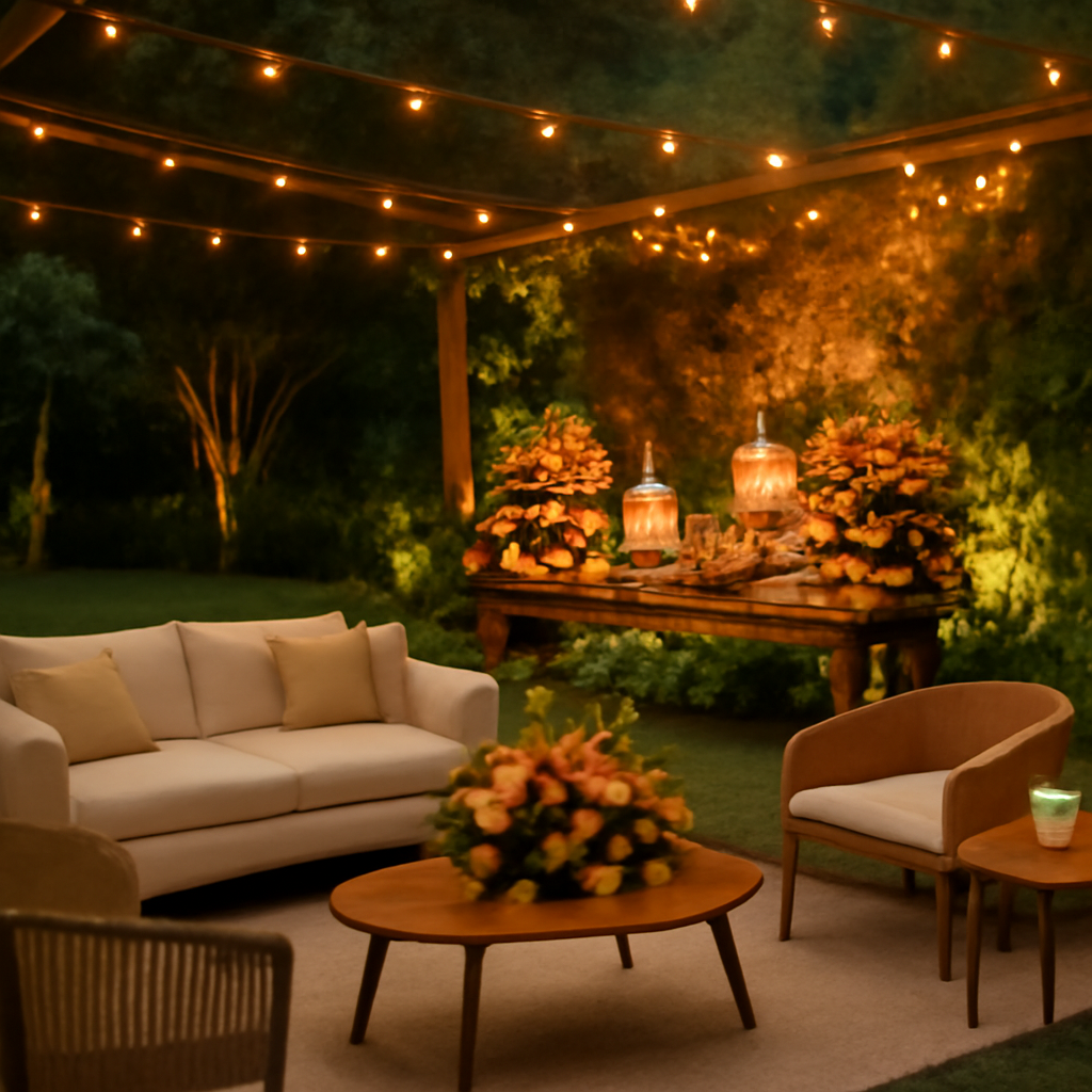 espaço para eventos religiosos